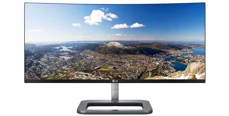 LG 34UC87 34 Zoll Ultrawide Monitor Review Curved